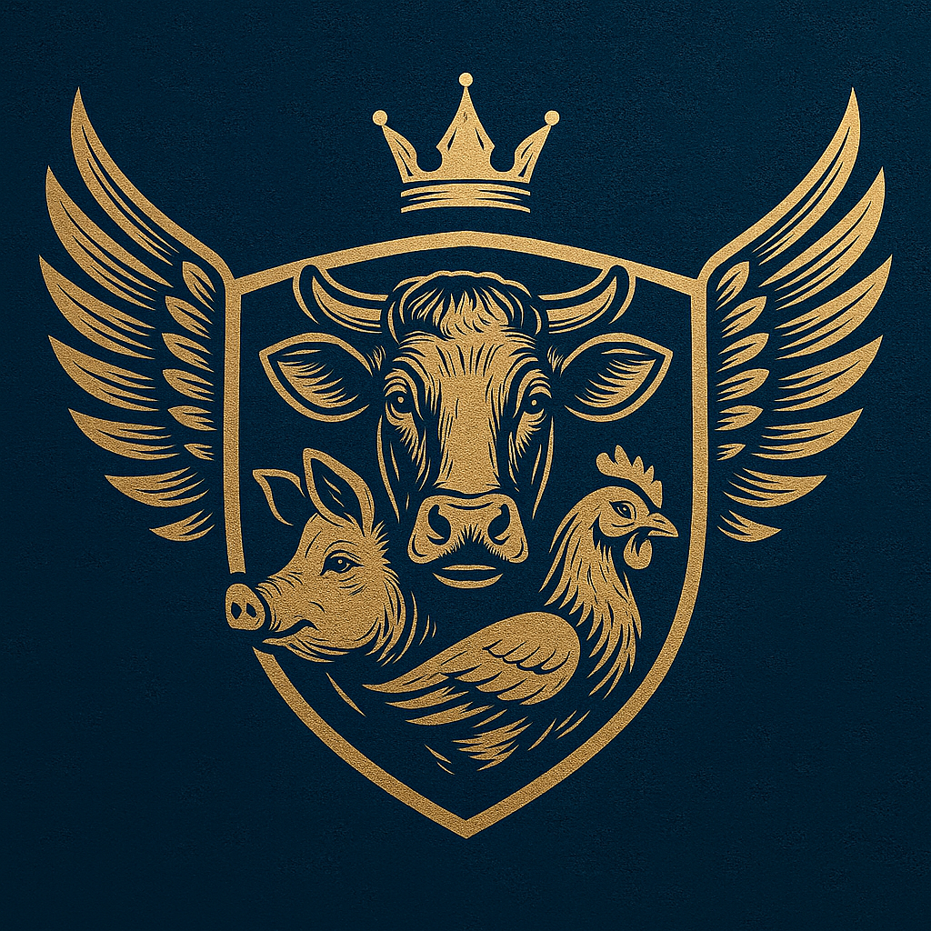 ChatGPT-generated raster logo with soft pixel edges